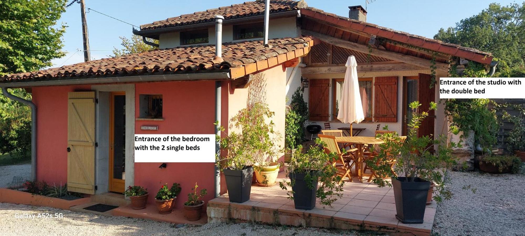Gite Les Grands Chênes Monties Extérieur photo